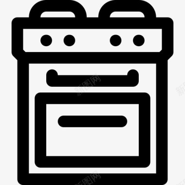 电饭锅厨房炉子图标