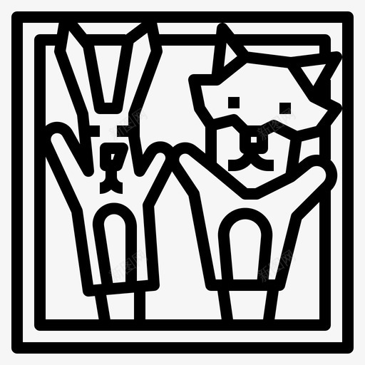 手木偶洋娃娃木偶svg_新图网 https://ixintu.com 木偶 洋娃娃 玩具 儿童玩具