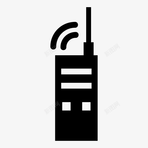 对讲机通话通讯svg_新图网 https://ixintu.com 对讲机 通话 通讯 电话 收音机 复古