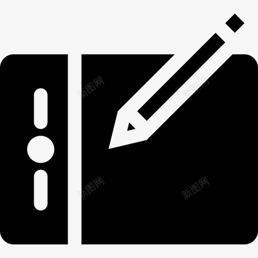 手写板绘图图形svg_新图网 https://ixintu.com 手写板 绘图 图形 铅笔 小黑