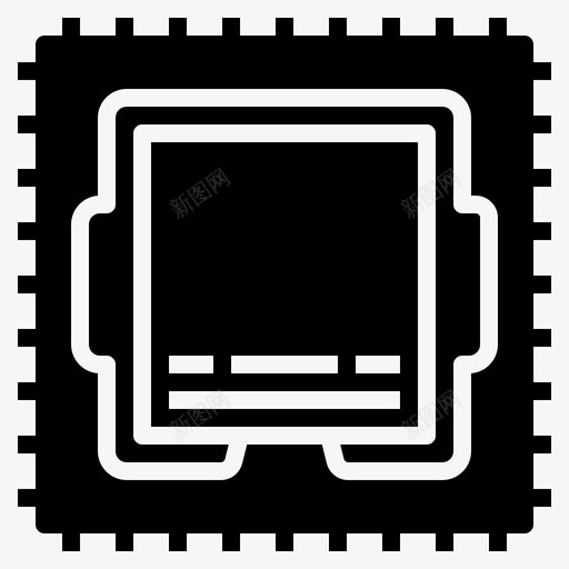处理器计算机数字svg_新图网 https://ixintu.com 处理器 计算机 数字 电子计算机 硬件