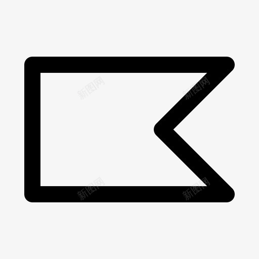 横幅旗帜标签svg_新图网 https://ixintu.com 横幅 旗帜 标签 标志 标志符 符号