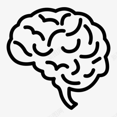 人脑脑袋头脑图标