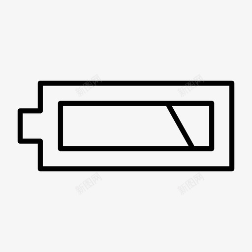 电池快空了充电满了svg_新图网 https://ixintu.com 电池 空了 充电 满了 功率 超薄