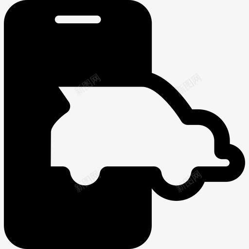 移动电话汽车遥控器svg_新图网 https://ixintu.com 移动电话 汽车 遥控器 智能 手机