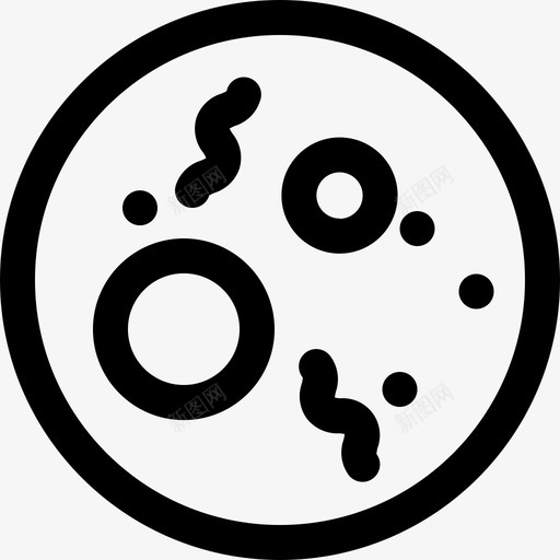 细胞生物学细胞核svg_新图网 https://ixintu.com 细胞生物学 细胞核 培养皿 泻湖 科学