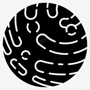 水星天文学行星图标