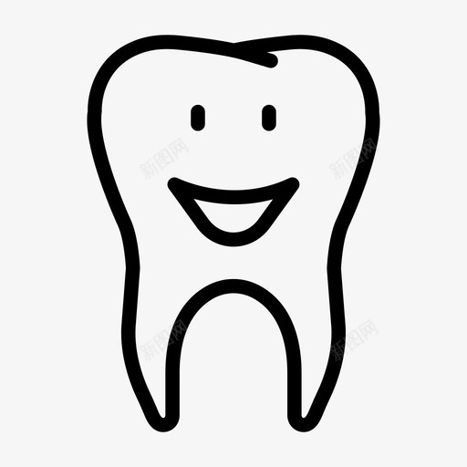 清洁牙齿健康牙齿白色牙齿svg_新图网 https://ixintu.com 牙齿 清洁 健康 白色 元素