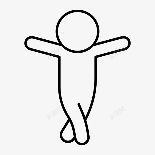 人举起手臂塑像svg_新图网 https://ixintu.com 举起 手臂 塑像 漫步 行走