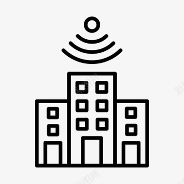 办公室wifi计算机互联网图标