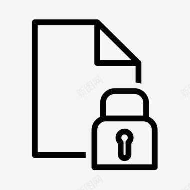 隐藏文件文档锁图标