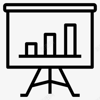 办公室分析黑板图标