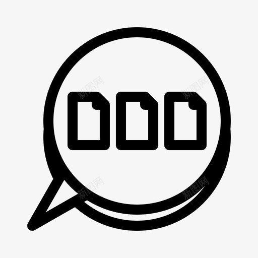 聊天保存三svg_新图网 https://ixintu.com 聊天 保存 线路