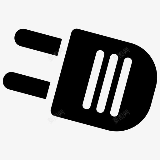 插头充电器电线svg_新图网 https://ixintu.com 插头 充电器 电线