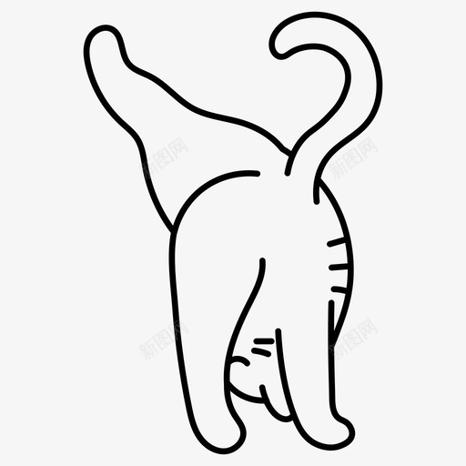猫瑜伽体位法冥想纳马斯特svg_新图网 https://ixintu.com 瑜伽 体位 冥想 马斯特 法猫 姿势 法纳
