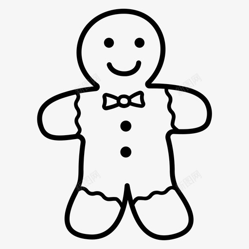 饼干圣诞节装饰品svg_新图网 https://ixintu.com 装饰品 饼干 圣诞节 食物