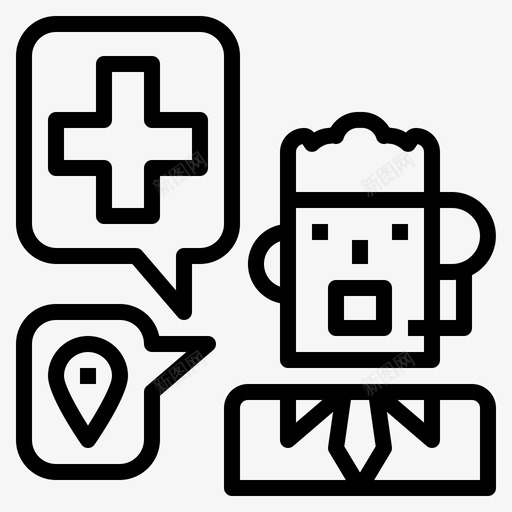 呼叫中心人服务svg_新图网 https://ixintu.com 呼叫中心 服务