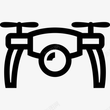 无人机摄像头摄像机图标
