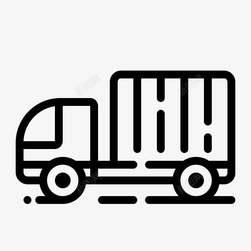 卡车箱式卡车运输svg_新图网 https://ixintu.com 卡车 运输 运输车 车辆 箱式