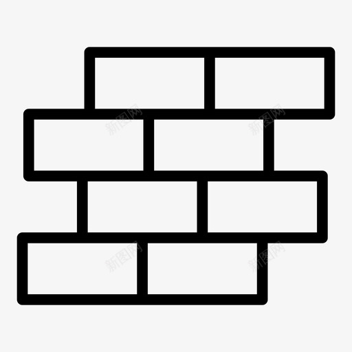 砌砖砌墙建筑svg_新图网 https://ixintu.com 砌砖 砌墙 建筑施工