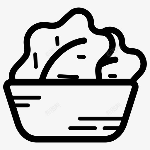 沙拉碗健康素食svg_新图网 https://ixintu.com 沙拉 健康 素食 莱克 食品