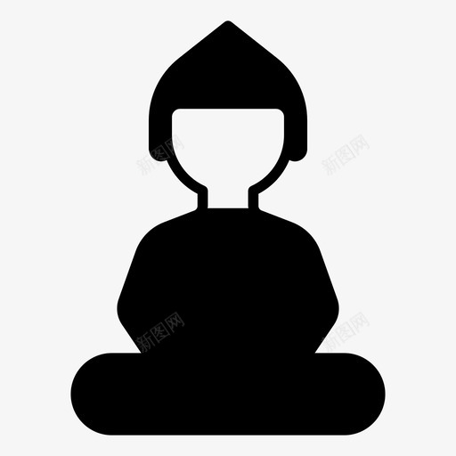 佛陀亚洲佛教svg_新图网 https://ixintu.com 佛陀 亚洲 佛教 日本 宗教 雕像