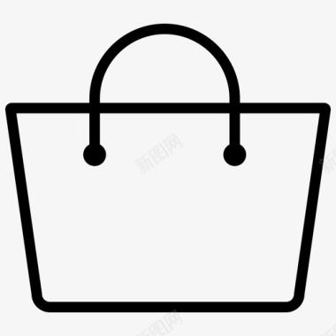 包购物袋基本ui图标图标
