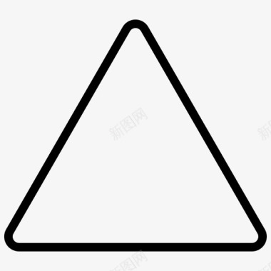 三角形几何图形基本ui图标图标