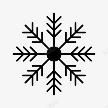 寒冷季节雪图标