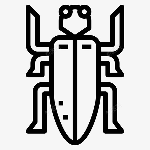 甲虫动物虫子svg_新图网 https://ixintu.com 昆虫 甲虫 动物 虫子 捕捉