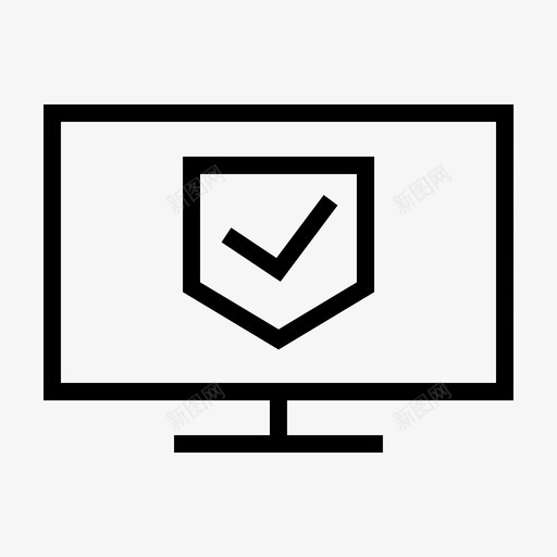 防病毒卫士计算机显示器svg_新图网 https://ixintu.com 防病毒 卫士 计算机 显示器 安全 设备