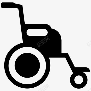 轮椅残疾人士残疾人图标