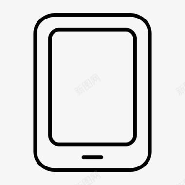 ipad手机屏幕图标