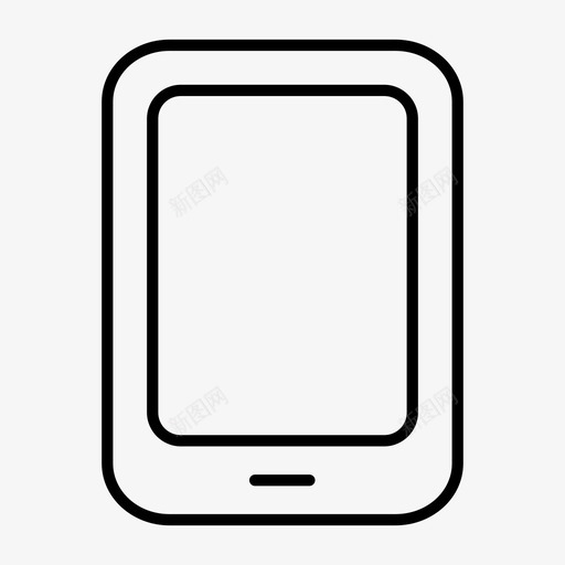 ipad手机屏幕svg_新图网 https://ixintu.com 手机 屏幕 平板电脑 技术管理 界面