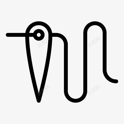缝纫时尚针svg_新图网 https://ixintu.com 缝纫 时尚 裁缝 泰勒