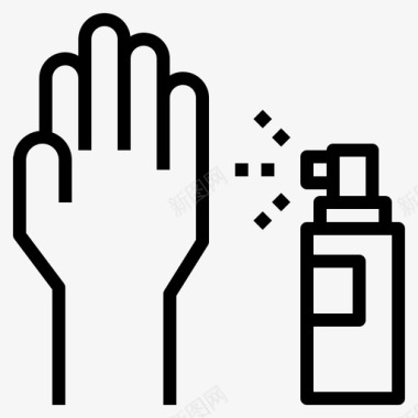 采购产品手洗手液医疗图标