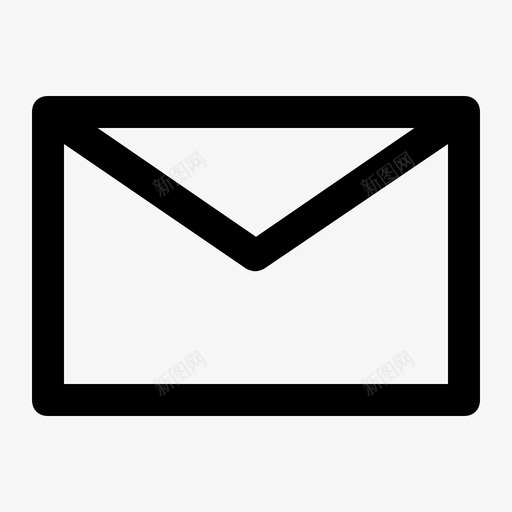 gmail通讯电子邮件svg_新图网 https://ixintu.com 通讯 电子邮件 信件 信息管理 商务