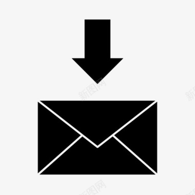 下载电子邮件计算机互联网图标