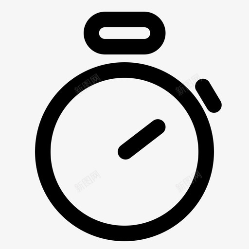 秒表生产力时间svg_新图网 https://ixintu.com 秒表 生产力 时间 时间管理 计时器 用户界面