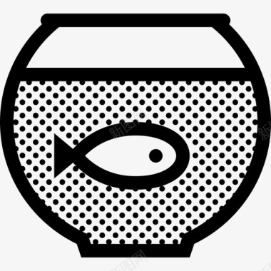 鱼缸水族馆水产图标