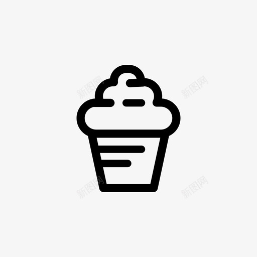 纸杯蛋糕食物糕点svg_新图网 https://ixintu.com 纸杯 蛋糕 食物 糕点 餐馆
