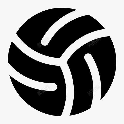 排球活动运动svg_新图网 https://ixintu.com 运动 排球 活动 符号