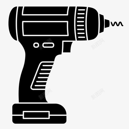 钻孔diy动力svg_新图网 https://ixintu.com 钻孔 动力 工具