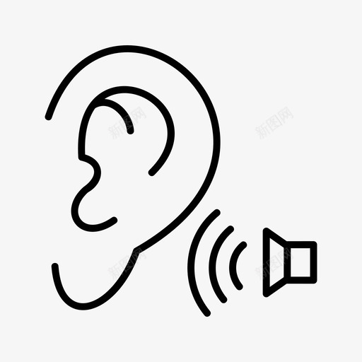 听聊谈svg_新图网 https://ixintu.com 听聊 谈聋 听说
