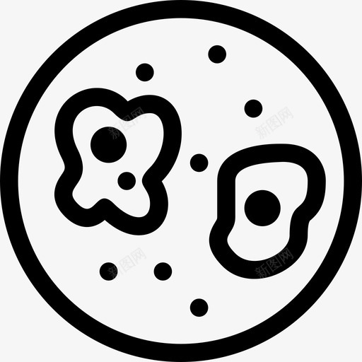 病毒分析细胞svg_新图网 https://ixintu.com 显微镜 病毒 分析 细胞 微小