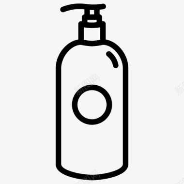 洗手液瓶子化妆品图标