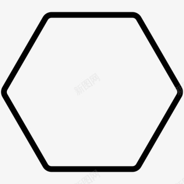 多边形几何体形状图标
