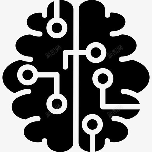 模糊逻辑人工智能大脑svg_新图网 https://ixintu.com 模糊 逻辑 人工智能 大脑 创意 神经网络