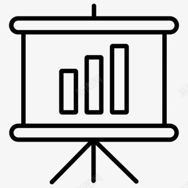 财务分析董事会图表图标