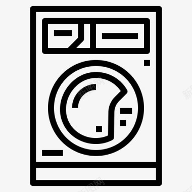 干衣机洗衣机洗衣服务图标